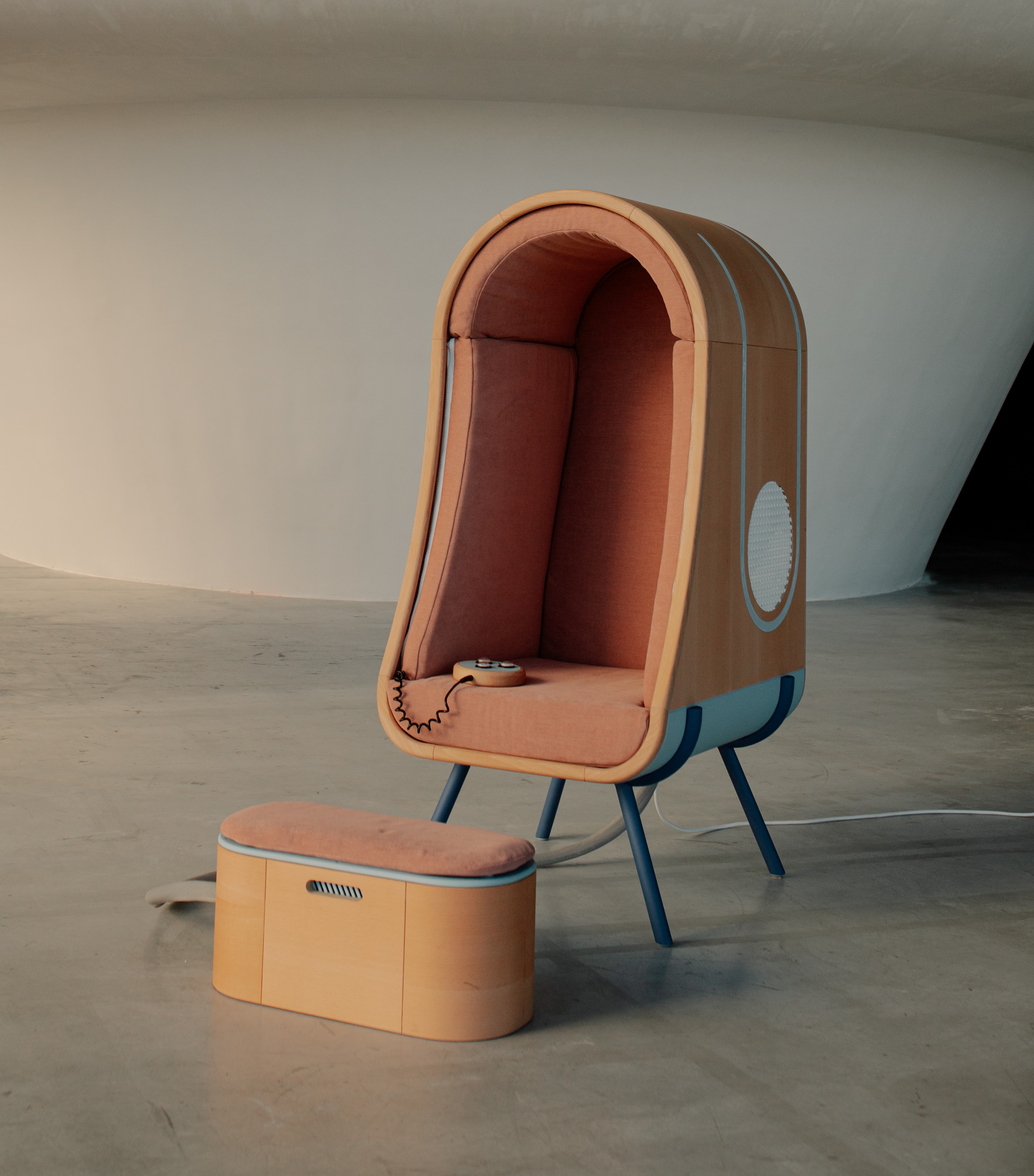 OTO The hugging chair made for people with autism James Dyson Award